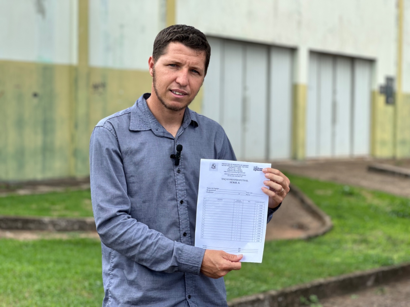 Esporte: Últimos dias para retirar e entregar a ficha de inscrição da Taça Sarandi de futsal